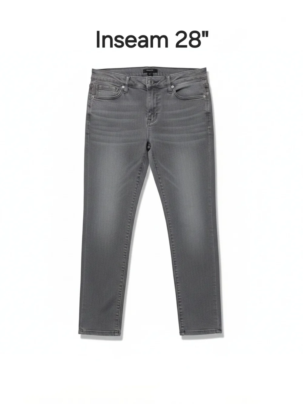 Forever 21 Women's Grey Skinny Jeans (Size 30  Inseam 28) **